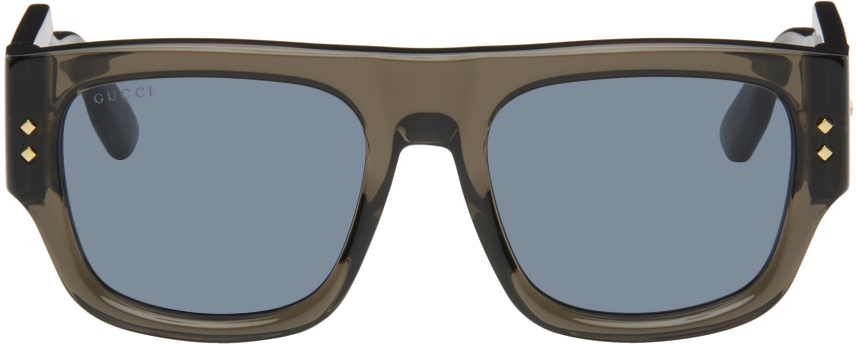 Gray Square Sunglasses