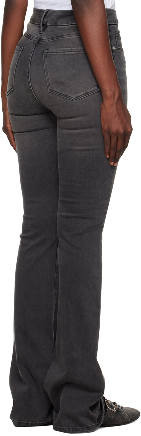 Frame Gray 'le Super Mini' Jeans In Tnda Tundra