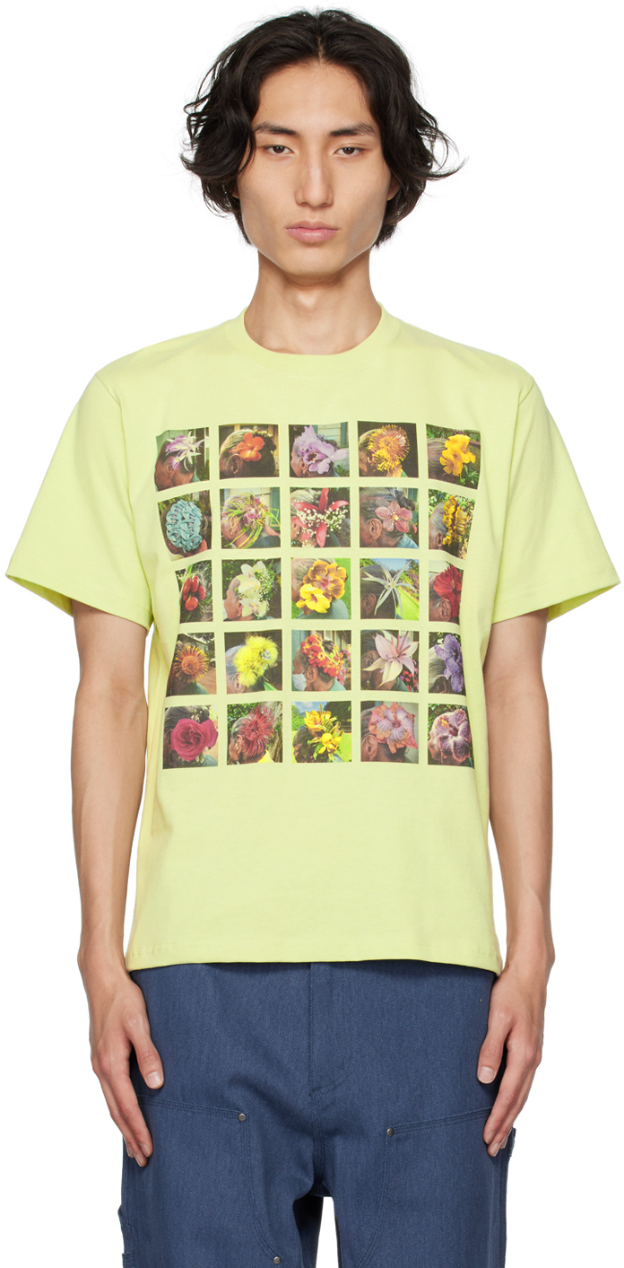 Green Aunty Nani T-Shirt by Gentle Fullness on Sale