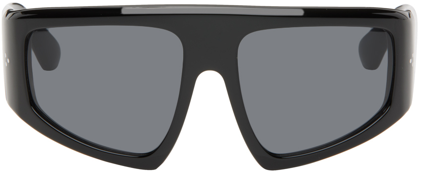 Port Tanger Black Noor Sunglasses In Black - Black