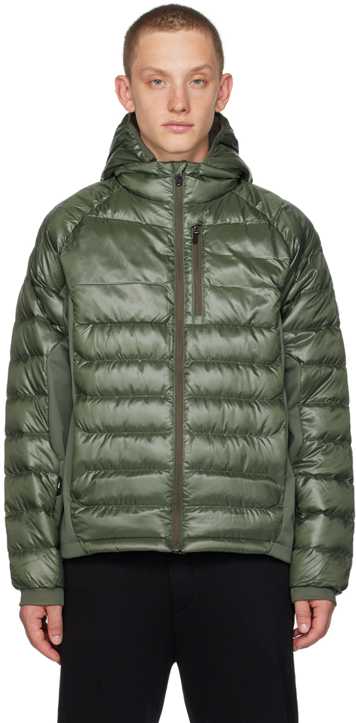 RLX Ralph Lauren: Green Hybrid Down Jacket | SSENSE