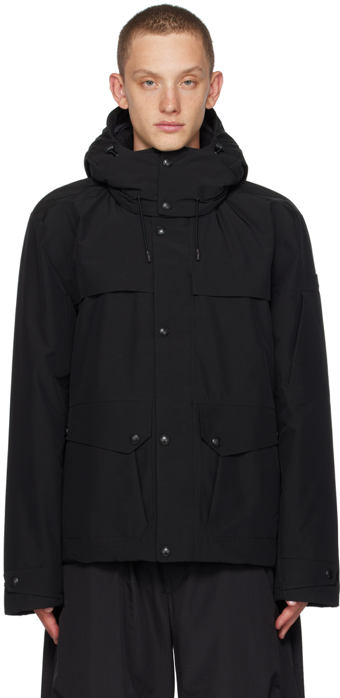 Black Hooded Jacket by RLX Ralph Lauren on Sale