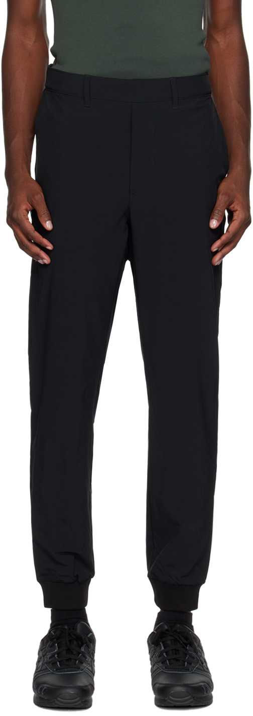 RLX Ralph Lauren Black Bonded Sweatpants
