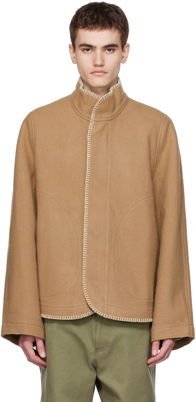 Beige Blanket Jacket