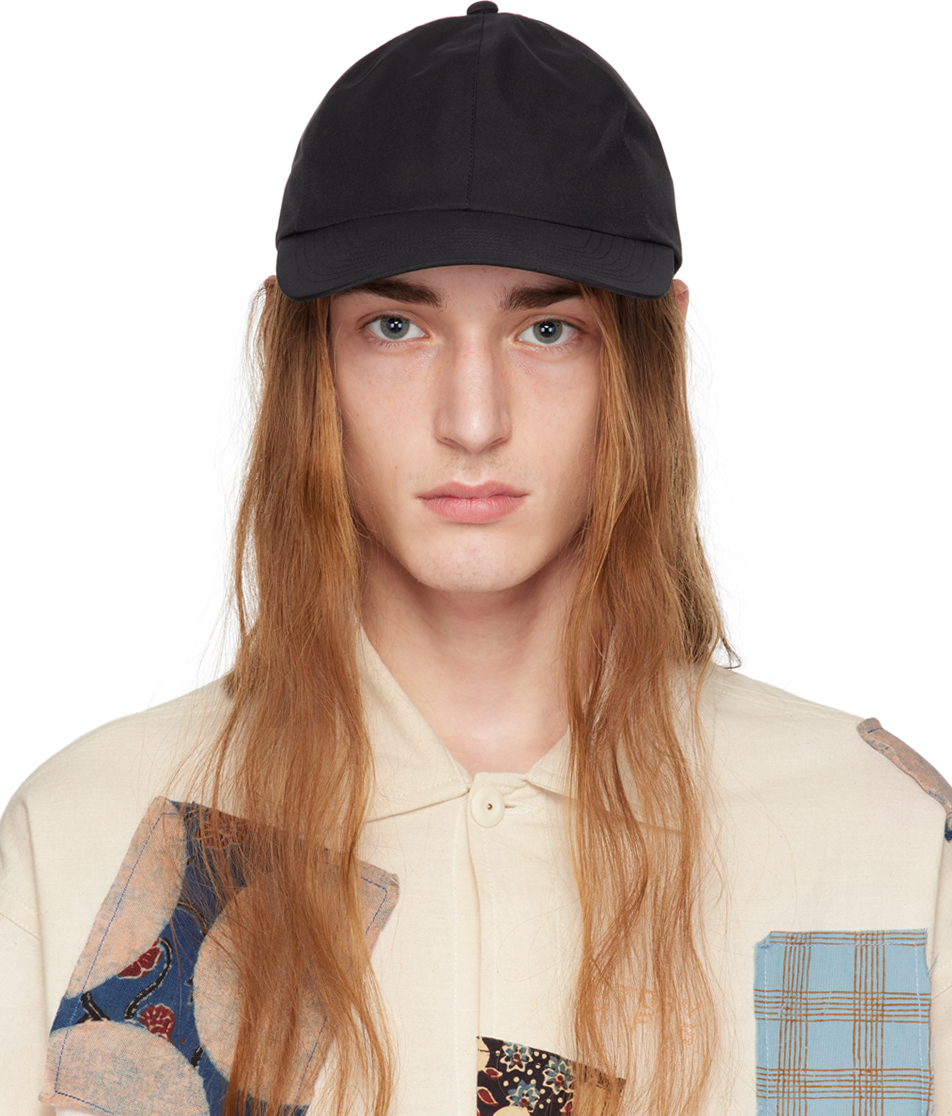 nanamica: Black 2L GORE-TEX Cap | SSENSE