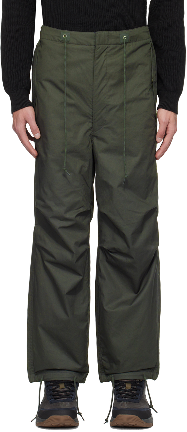 NANAMICA GREEN INSULATION TROUSERS