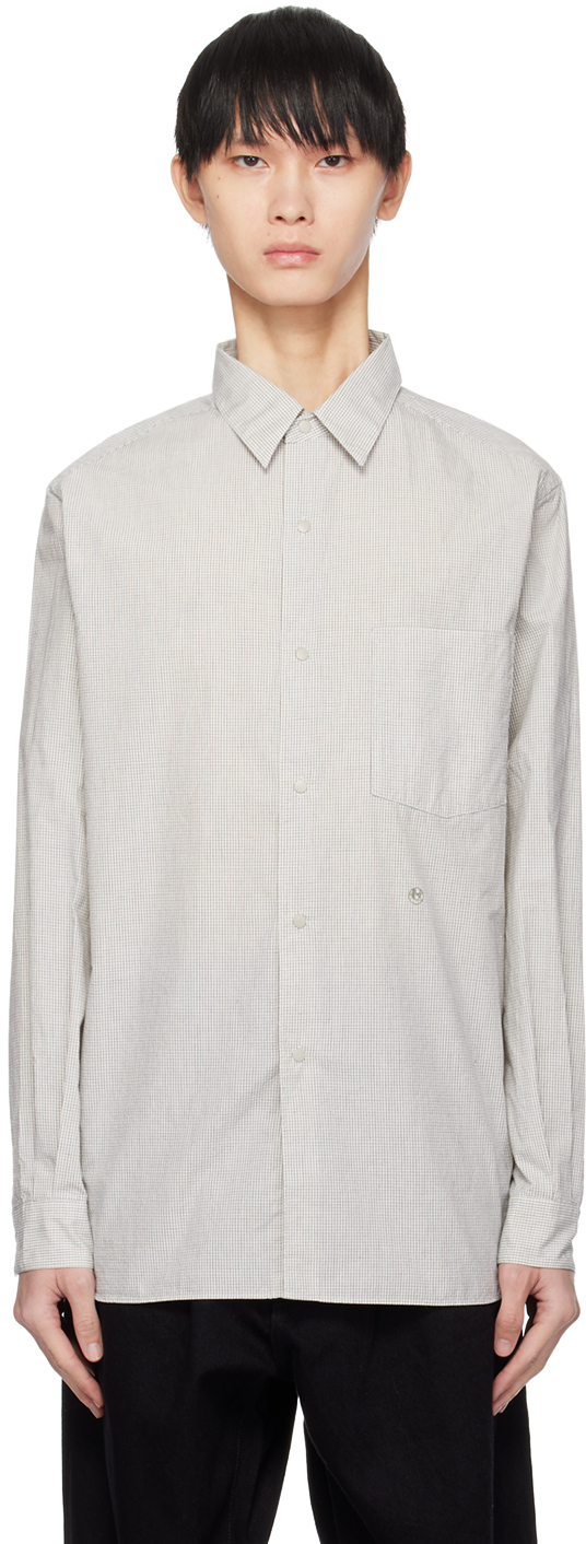 Nanamica Off-white Wind Shirt In Na Natural