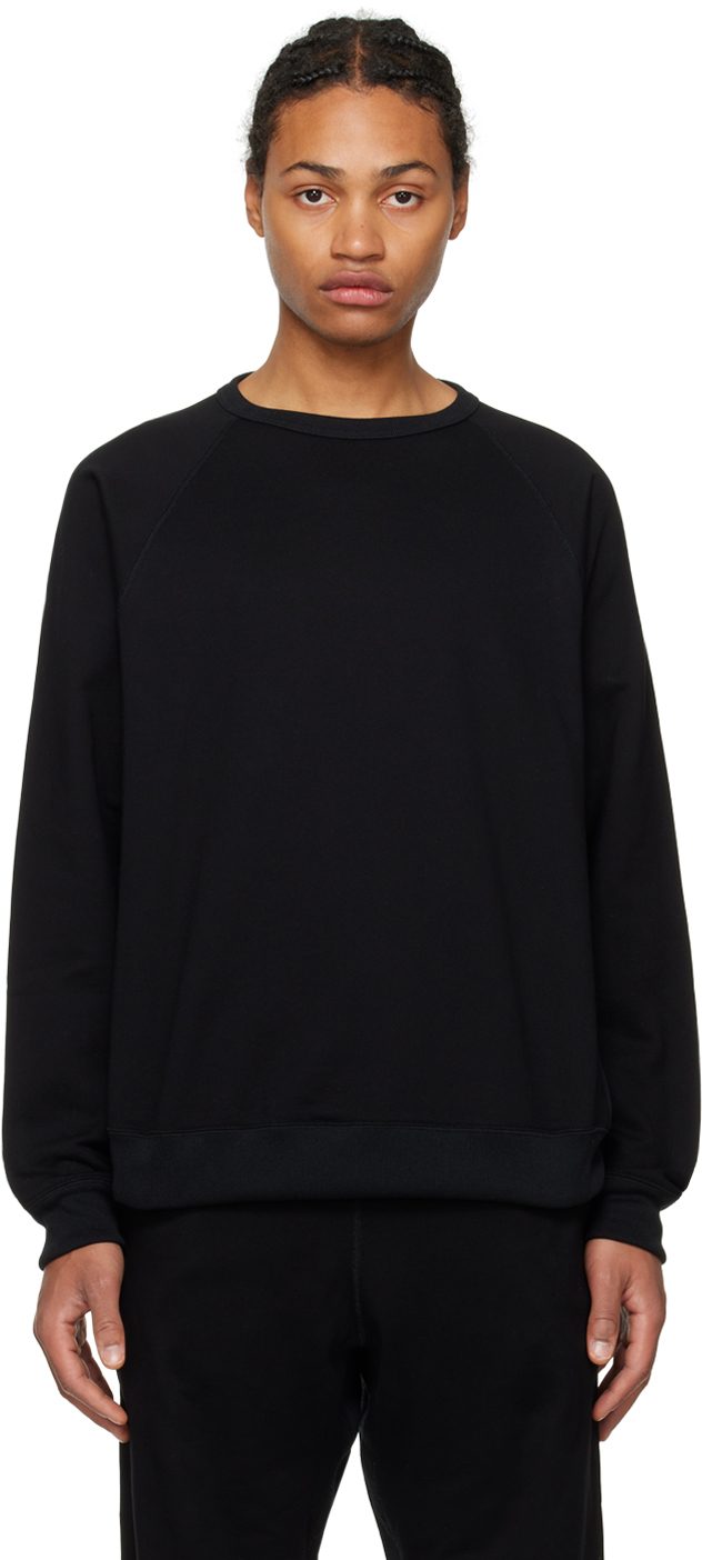Nanamica Black Crewneck Sweatshirt In K Black