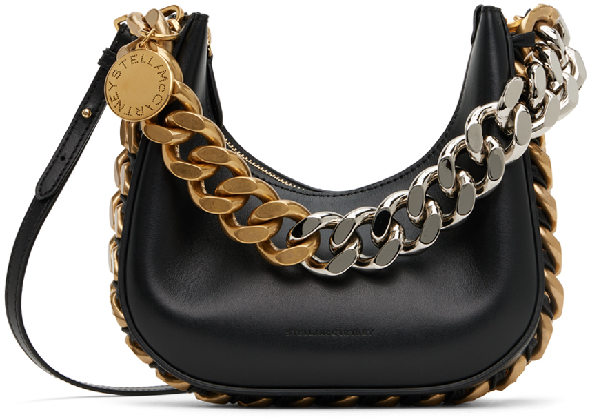 Stella McCartney Black Frayme Shoulder Bag