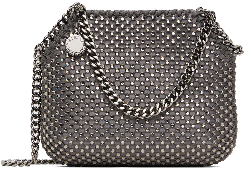 Stella McCartneyのグレー ミニ Falabella ショルダーバッグがセール中