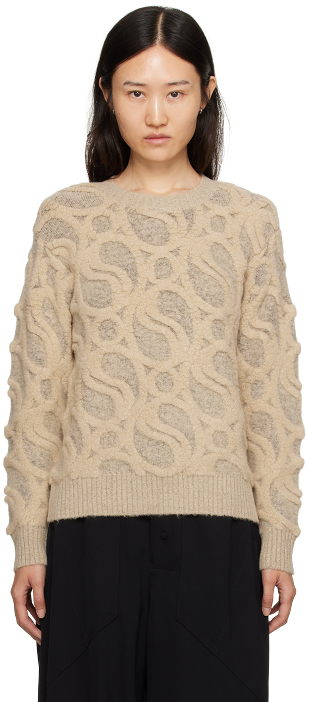 Stella McCartney Beige Monogram Sweater