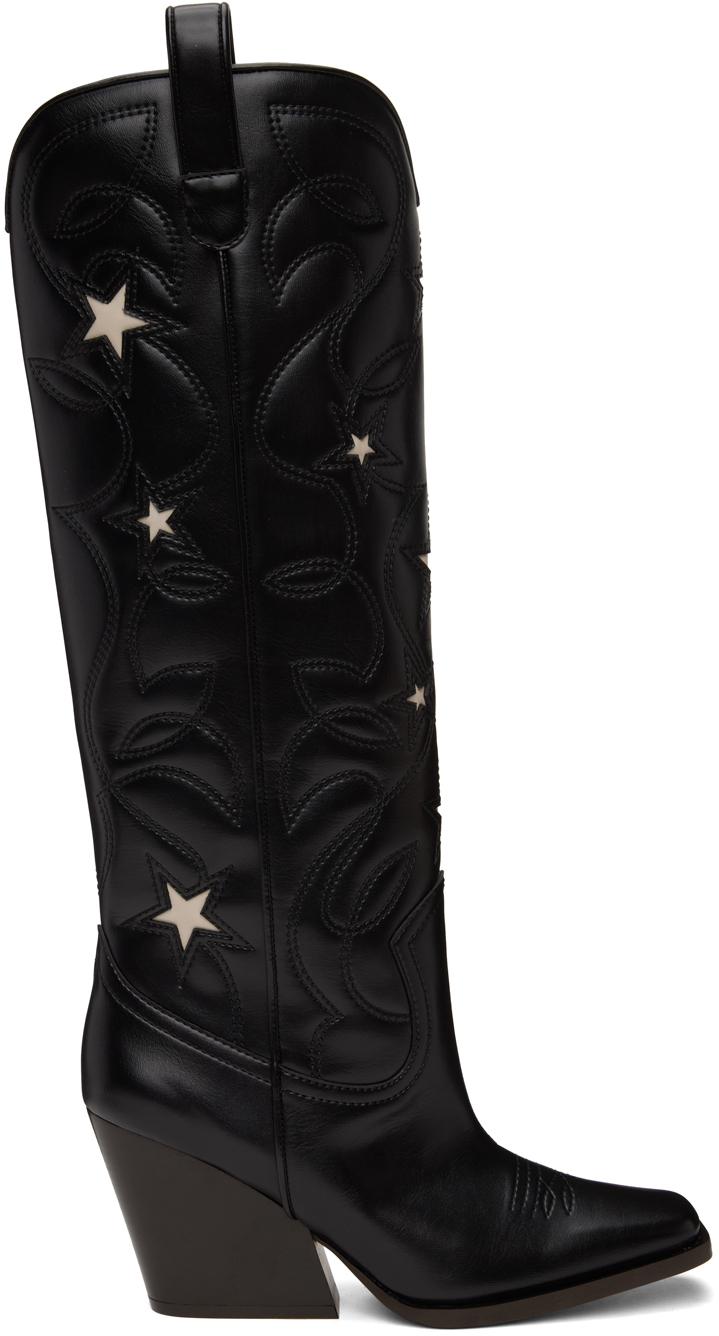 Black Star Cowboy Boots