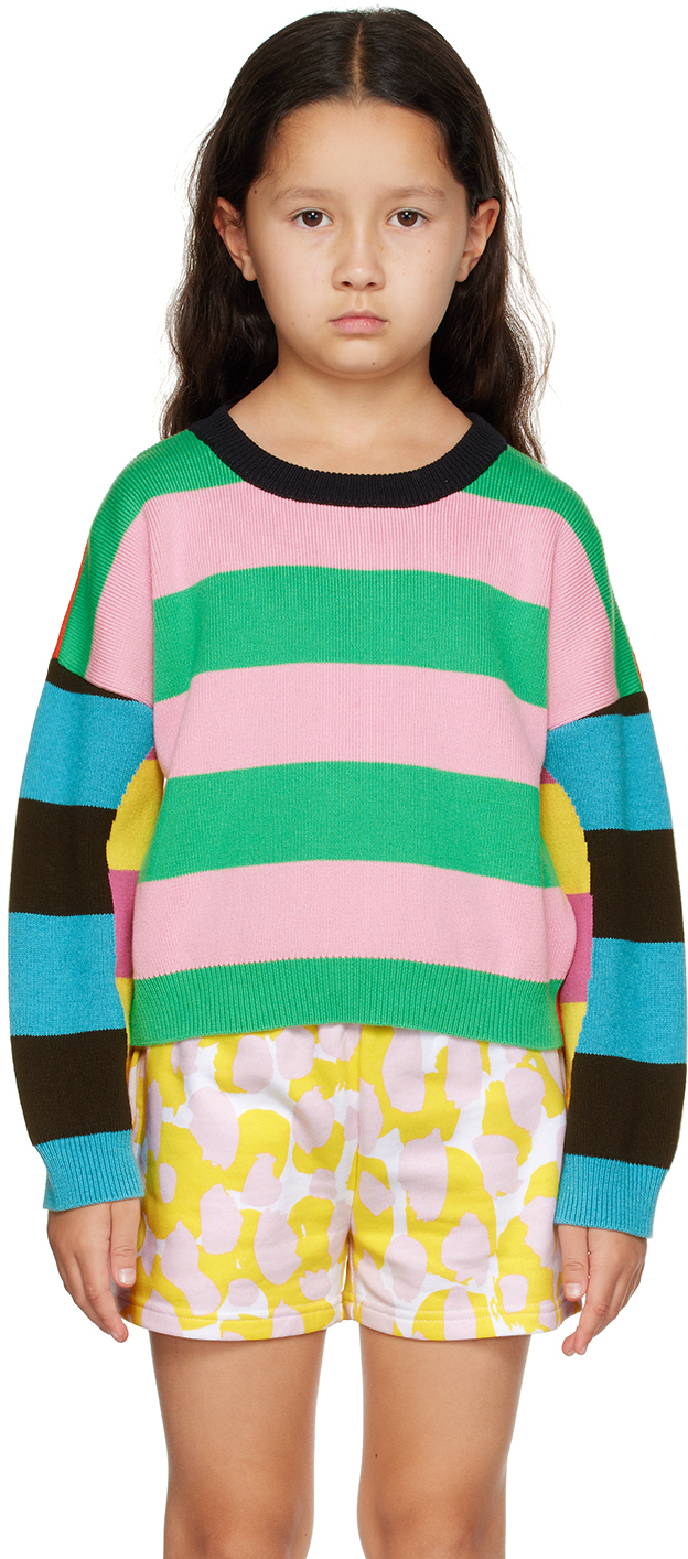 Stella McCartney Kids Multicolor Striped Sweater