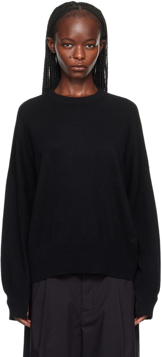 LOULOU STUDIO BLACK ANAA SWEATER