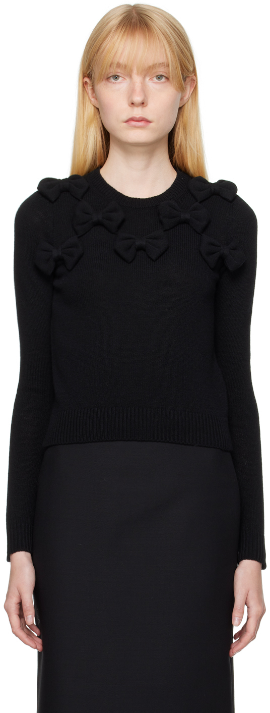 Black Bows Sweater