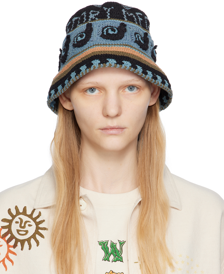 SSENSE Exclusive Blue Brew Hat