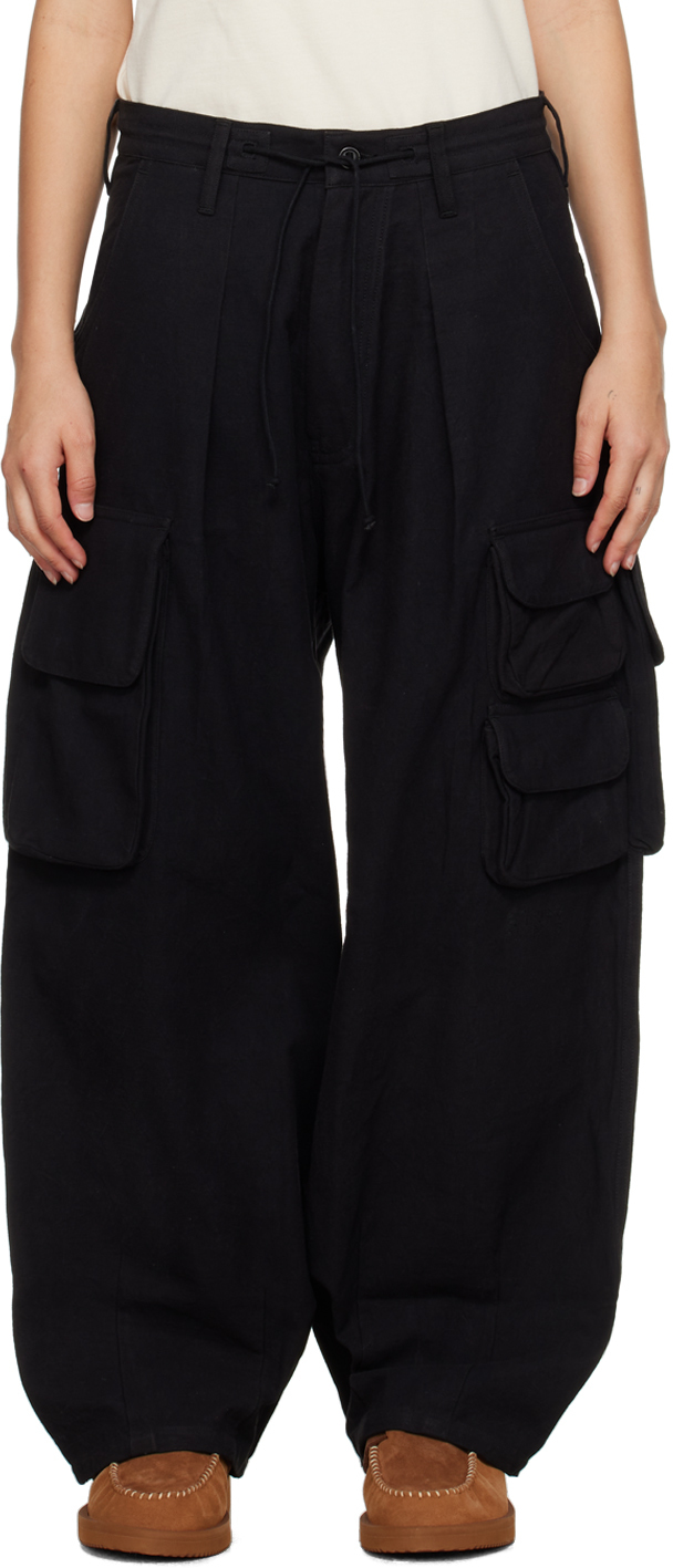 Story Mfg. Black Forager Trousers