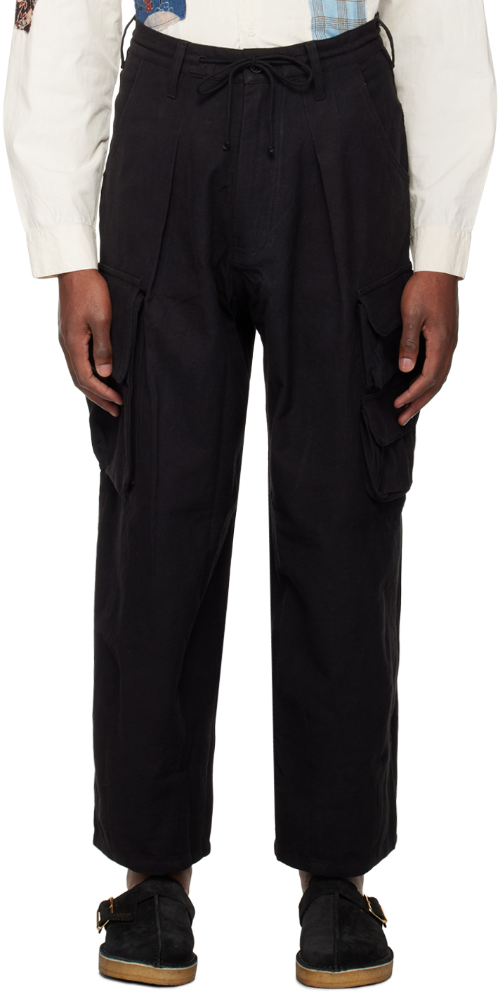 Story Mfg. Black Forager Cargo Pants