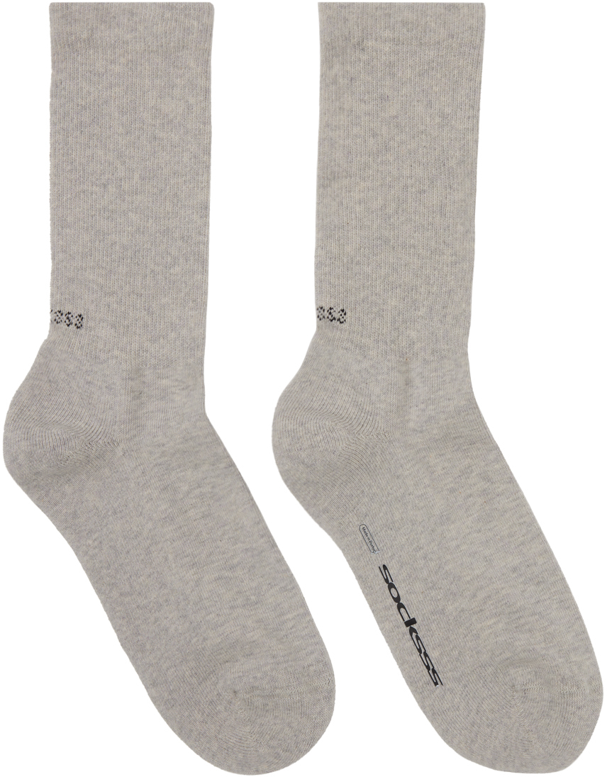 Two-Pack Gray Socks