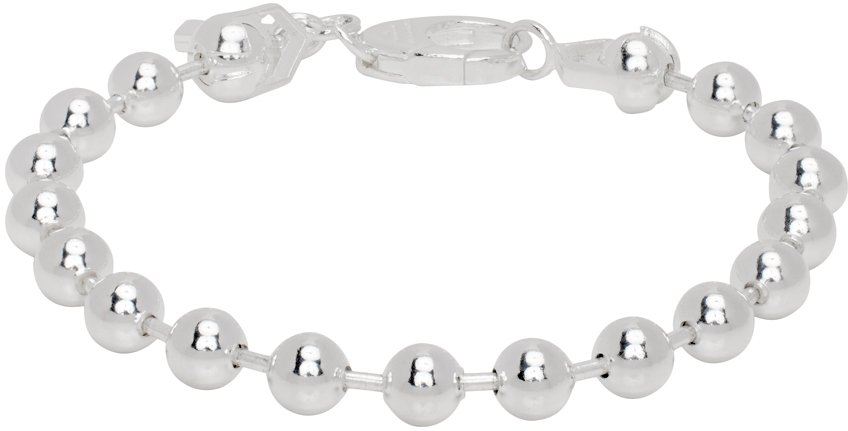 Hatton Labs SSENSE Exclusive Silver Romeo Link Bracelet