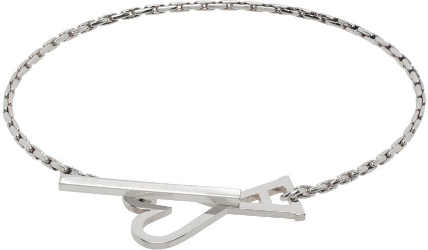 Silver Ami de Caur Chain Bracelet
