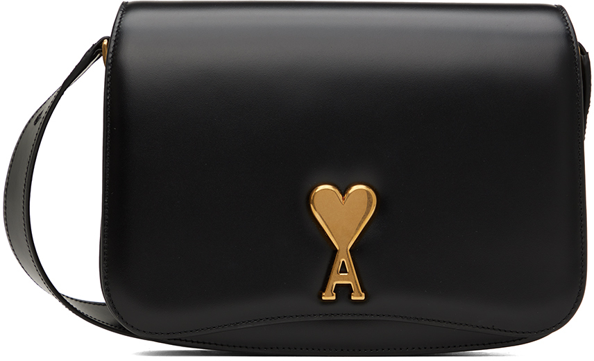 Ami Alexandre Mattiussi Paris Paris Bag In Black