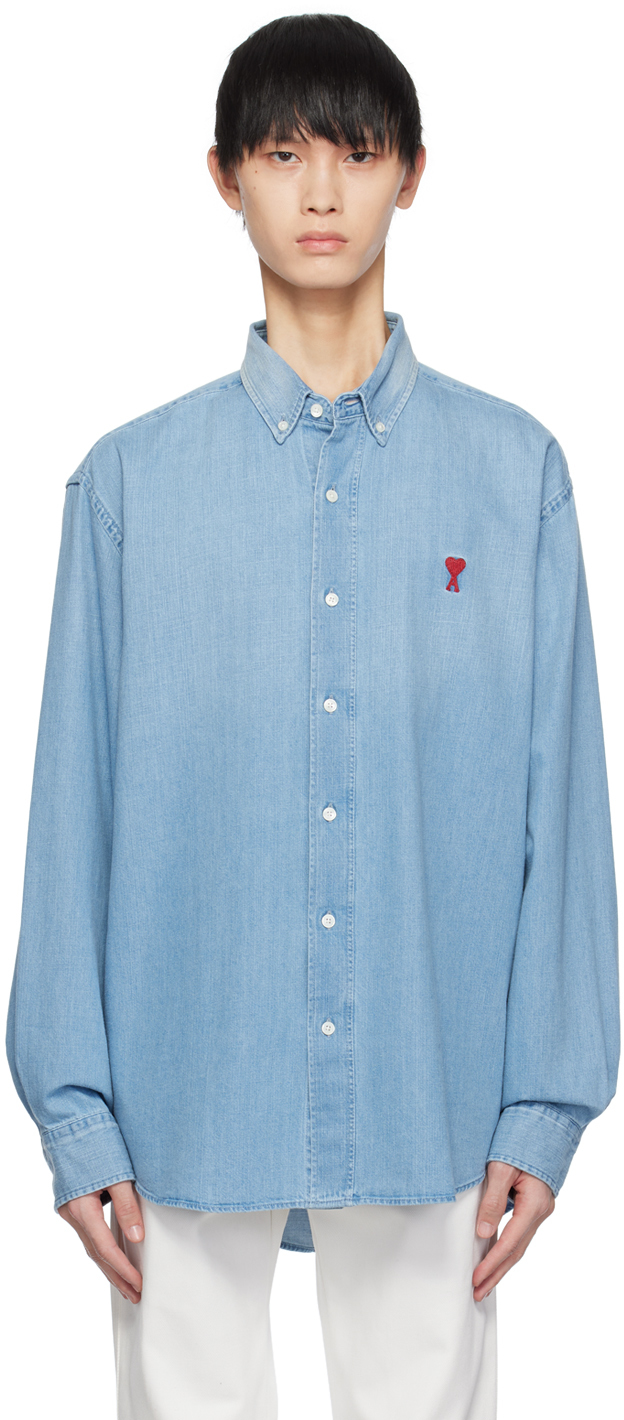 Blue Ami de Caur Denim Shirt