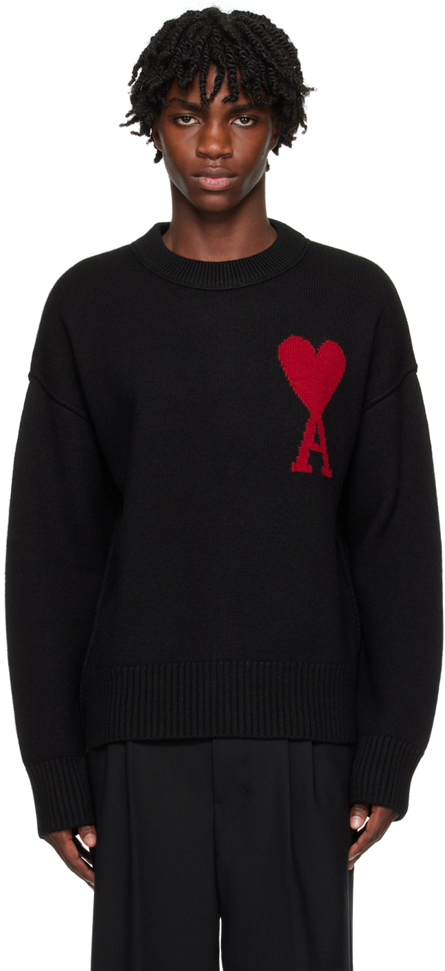Black Ami De Caur Sweater