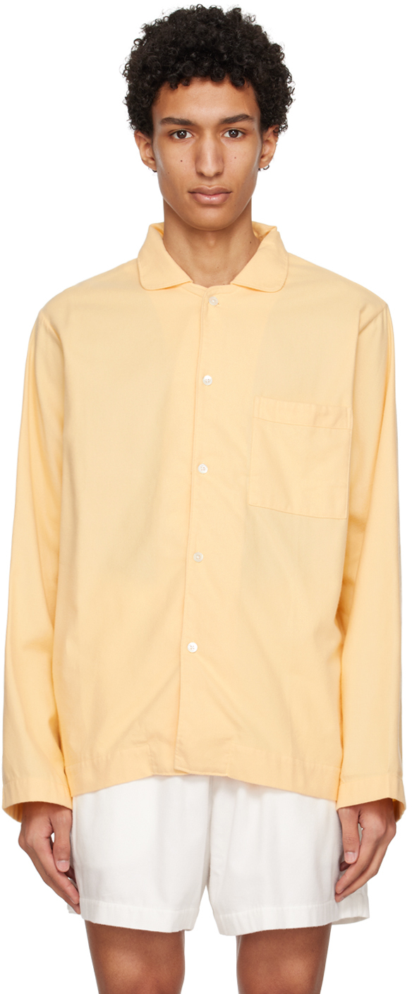 Yellow Oversized Pyjama Shirt