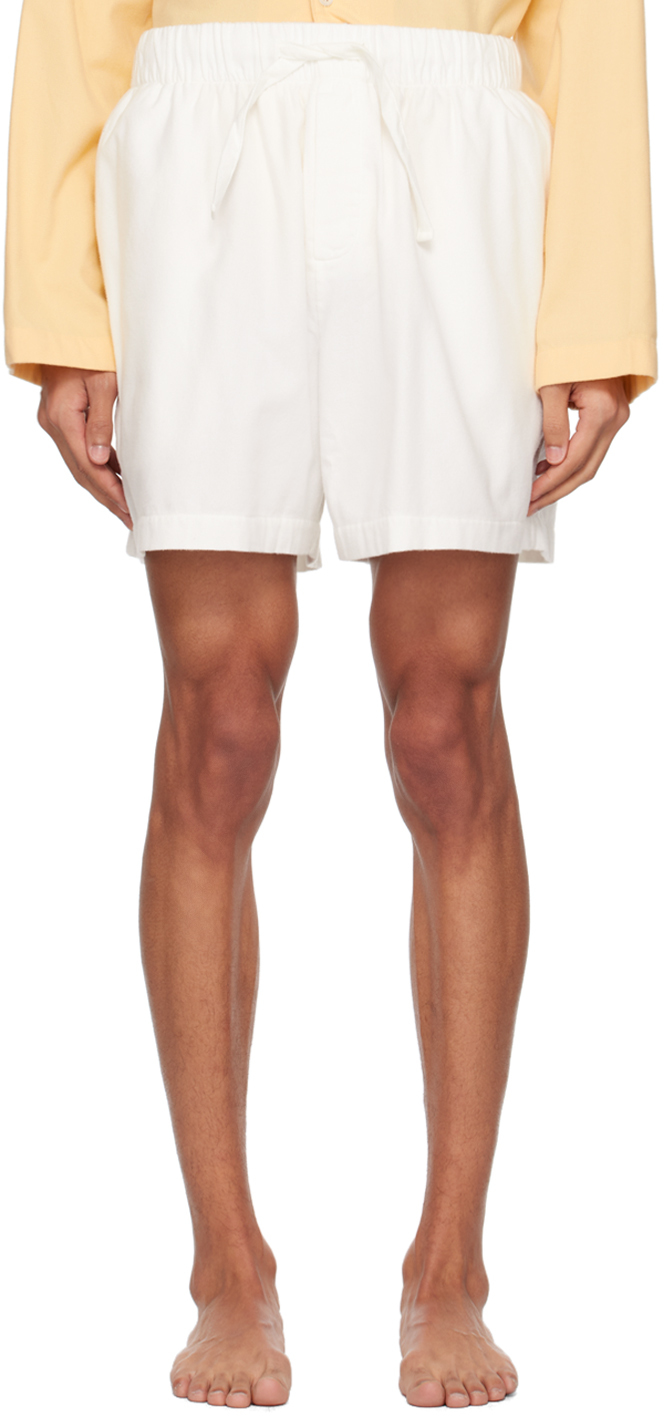 Off-White Oversized Pyjama Shorts