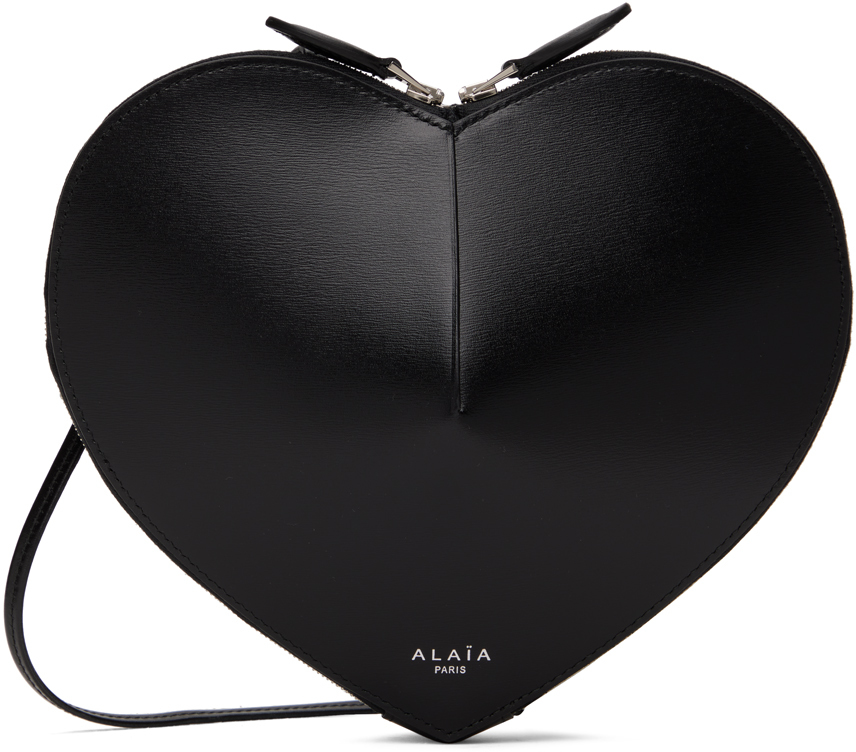 ALAÏA: Black 'Le Cœur' Bag | SSENSE