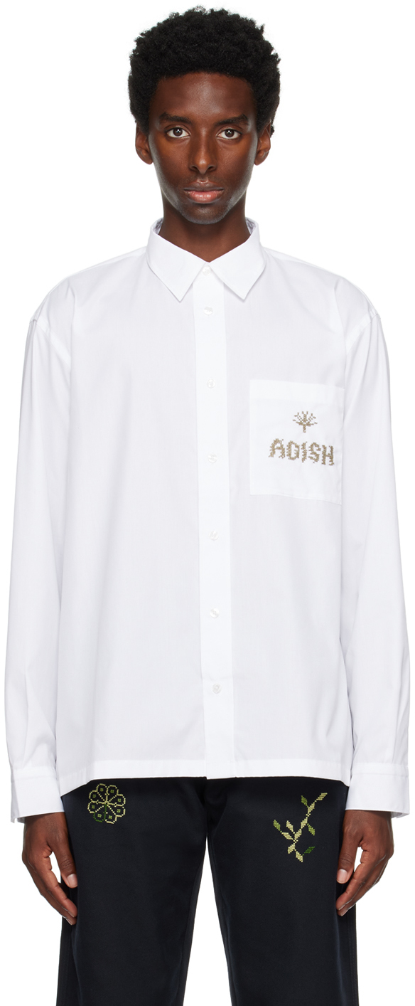 Adish White Shajarat Shirt