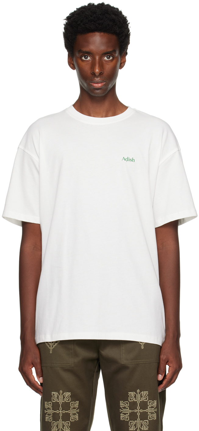 Shop Adish White Shajarat T-shirt