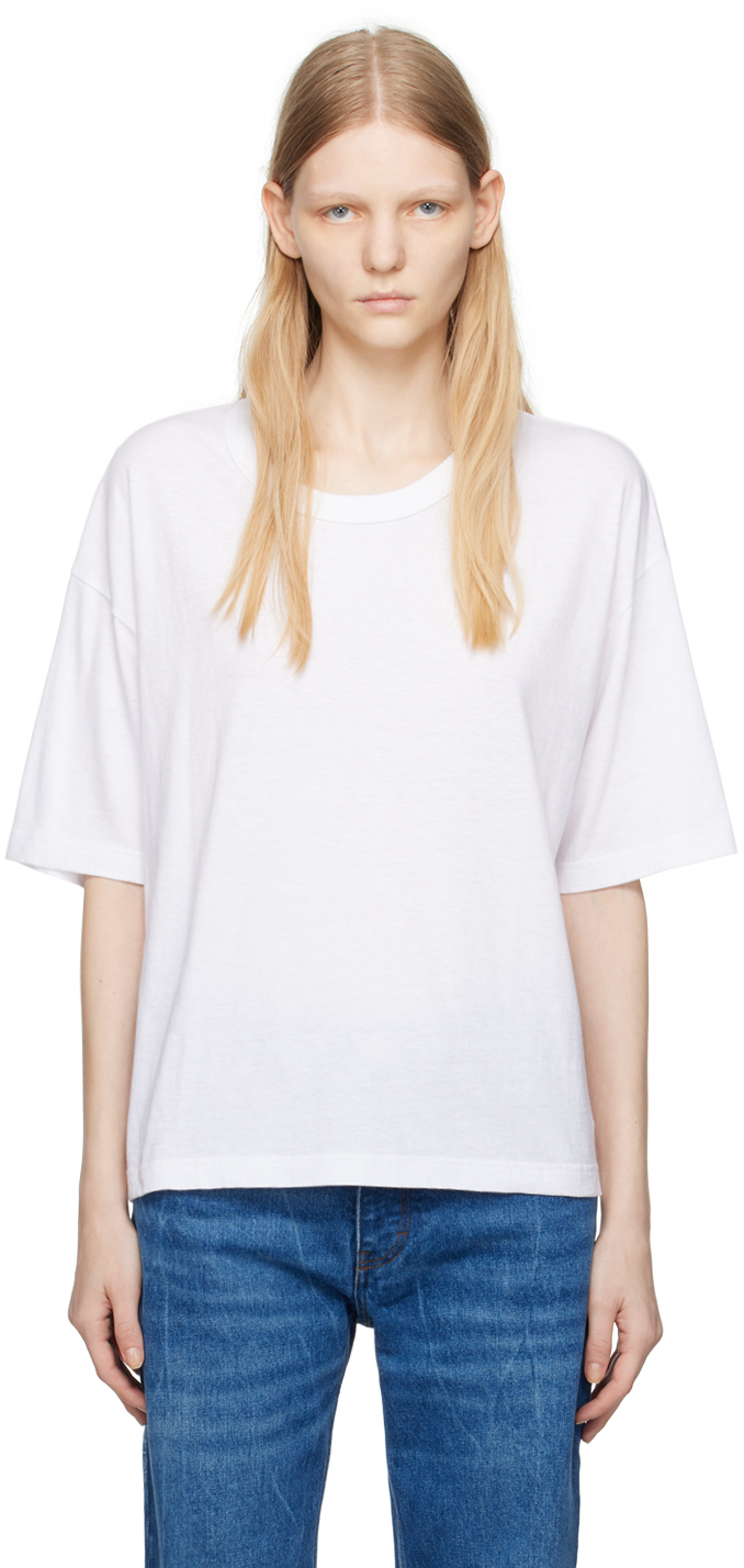 visvim: White Jumbo T-Shirt | SSENSE