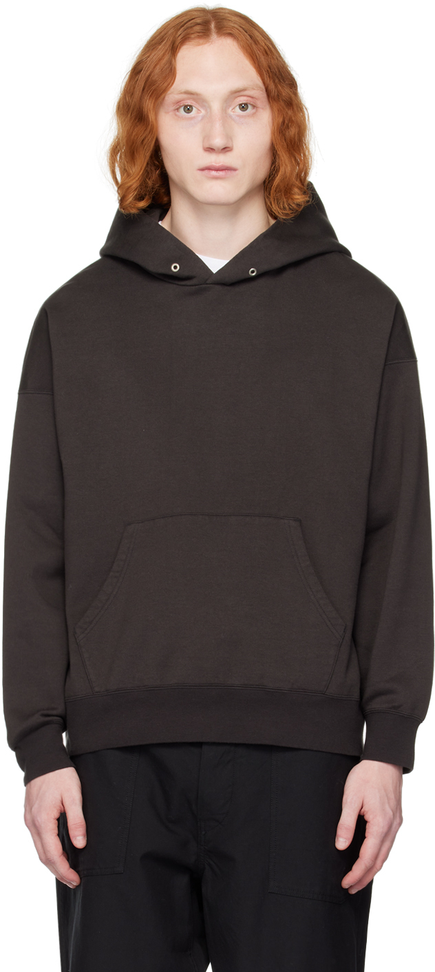 visvim: Black Ultimate Jumbo SB Hoodie | SSENSE