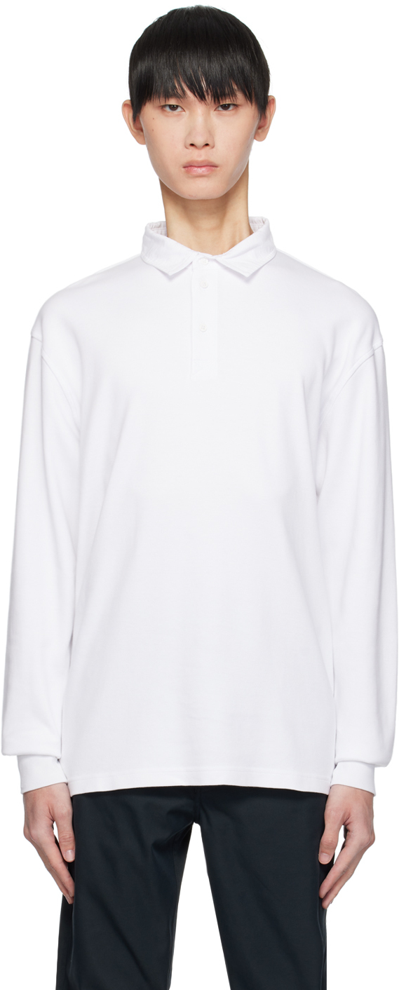White Rugby Polo