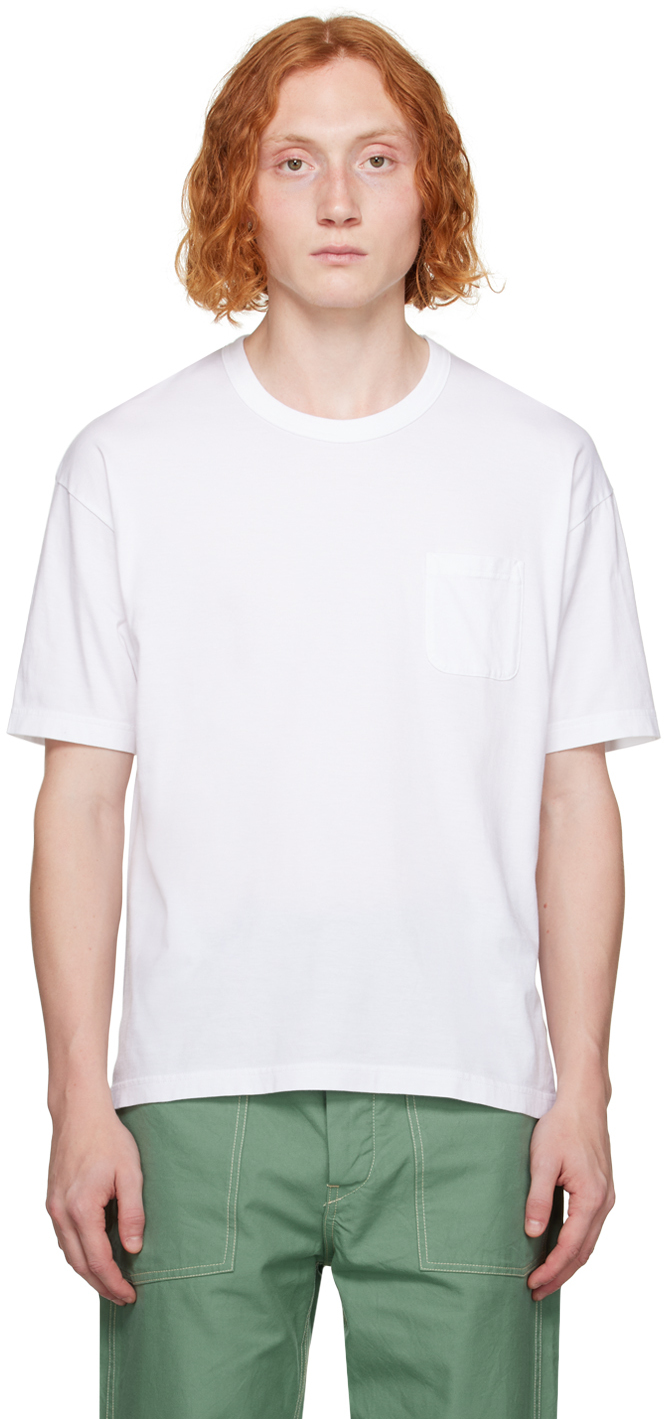 visvim: White Ultimate Jumbo T-Shirt | SSENSE