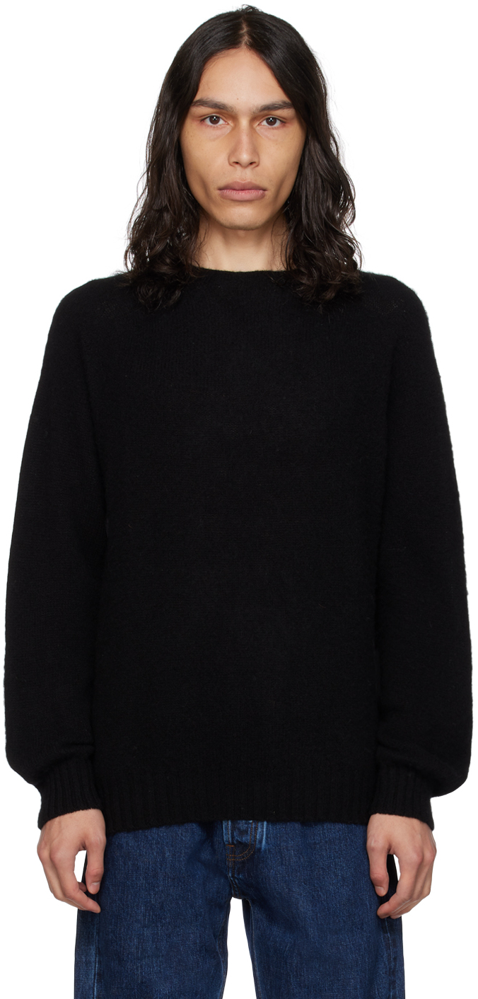 Black Brushed Sweater