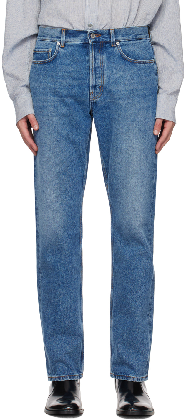 Séfr Blue Straight Cut Jeans