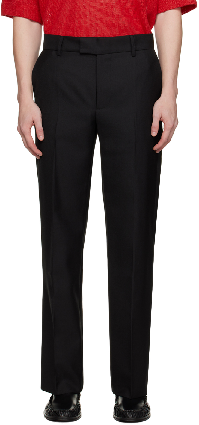 Black Mike Trousers by Séfr on Sale