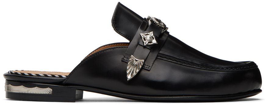 SSENSE Exclusive Black Polido Loafers