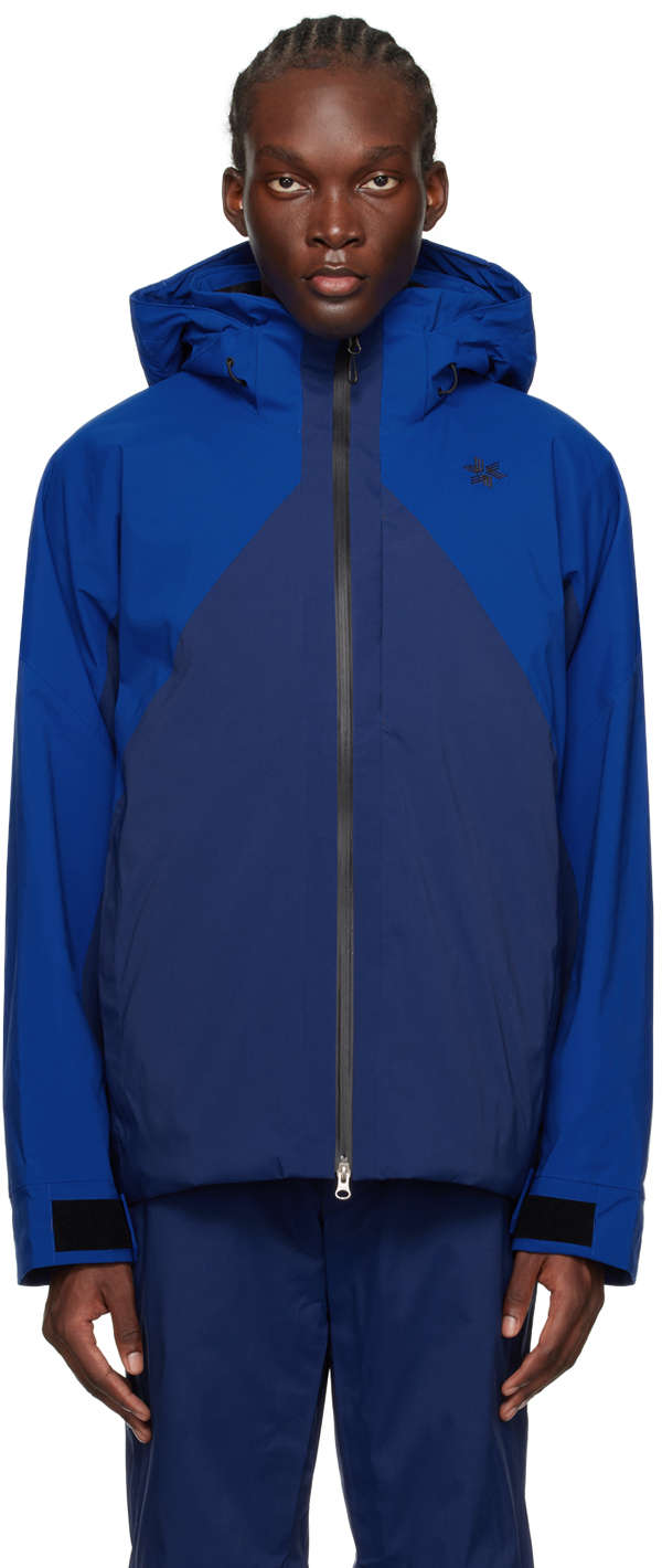 Goldwin Blue Insulated Jacket SSENSE Canada