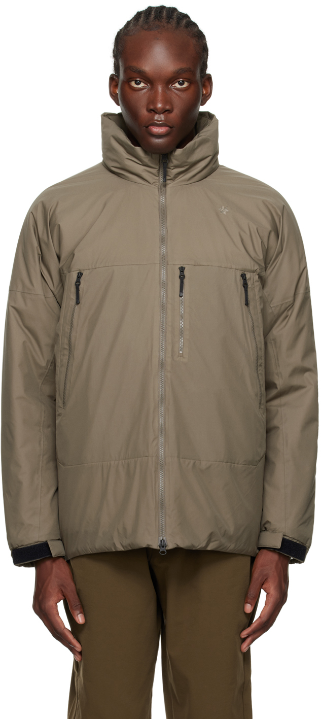 Taupe Puffy Jacket