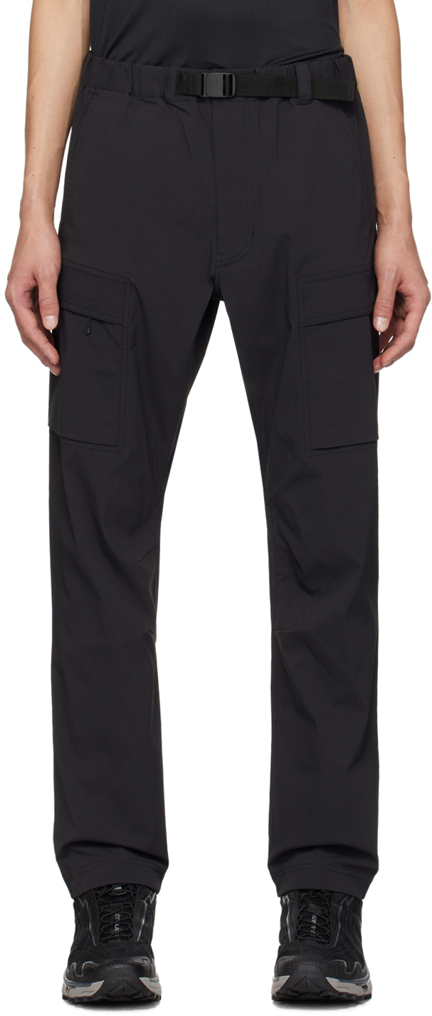 Goldwin Black Belted Cargo Trousers