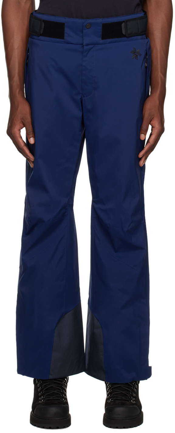 Blue G-Solid Trousers
