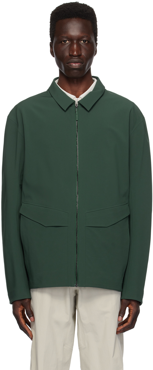 Veilance Green Spere Jacket In Deep Juniper | ModeSens