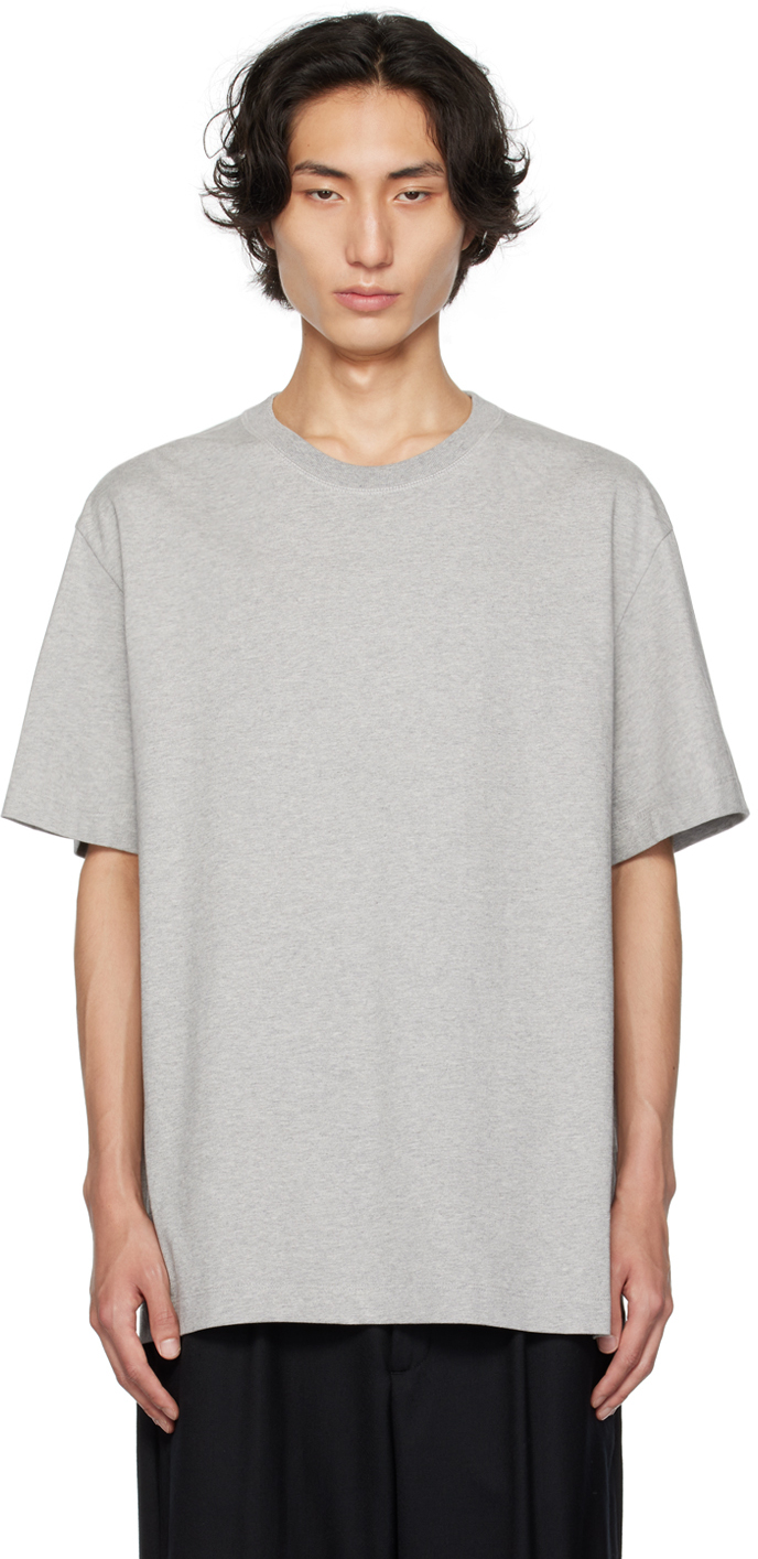 Le17septembre Gray Basic T-shirt