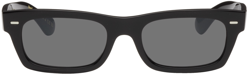 Oliver Peoples: Black Davri Sunglasses | SSENSE