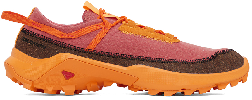 Red & Orange Salomon Edition Cross Pro Better Sneakers by RANRA on