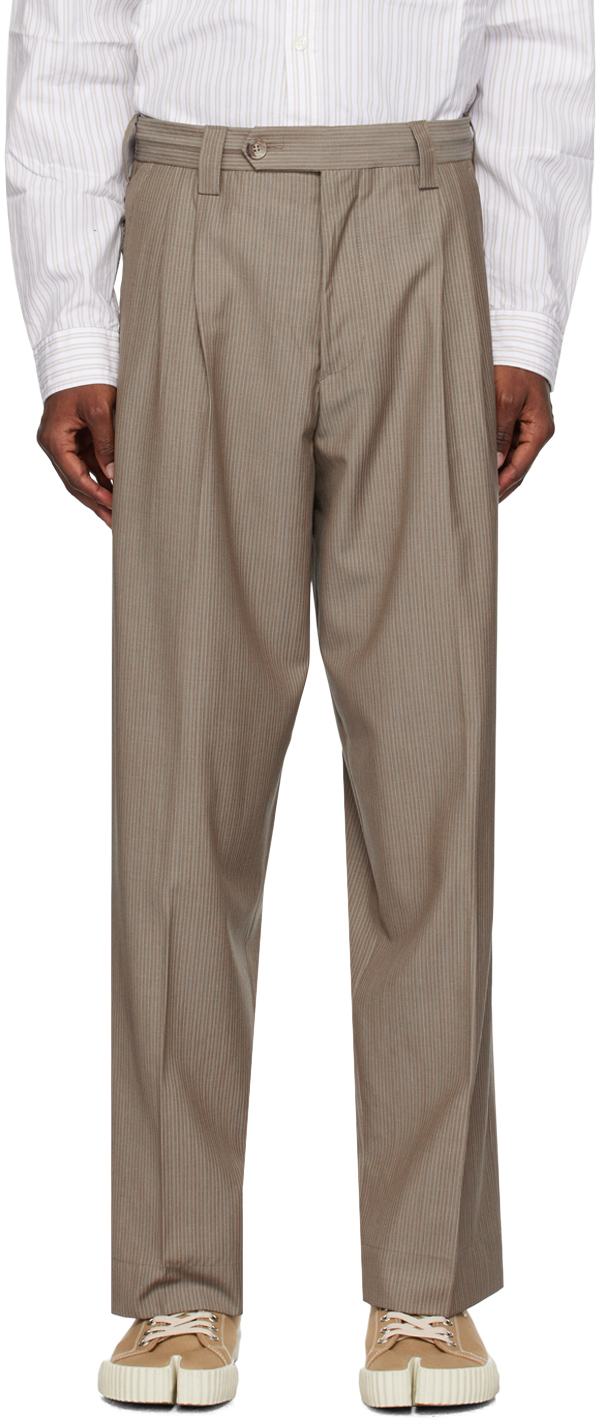 Brown Classic Trousers